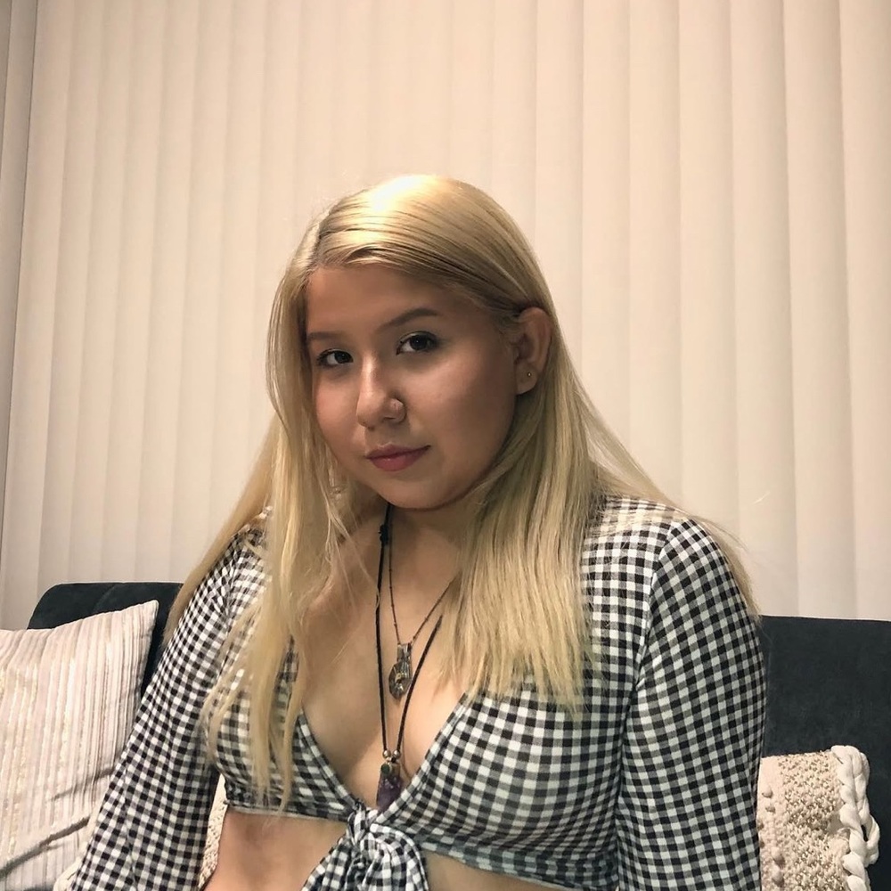 Nasty Gal Black and White Gingham Top